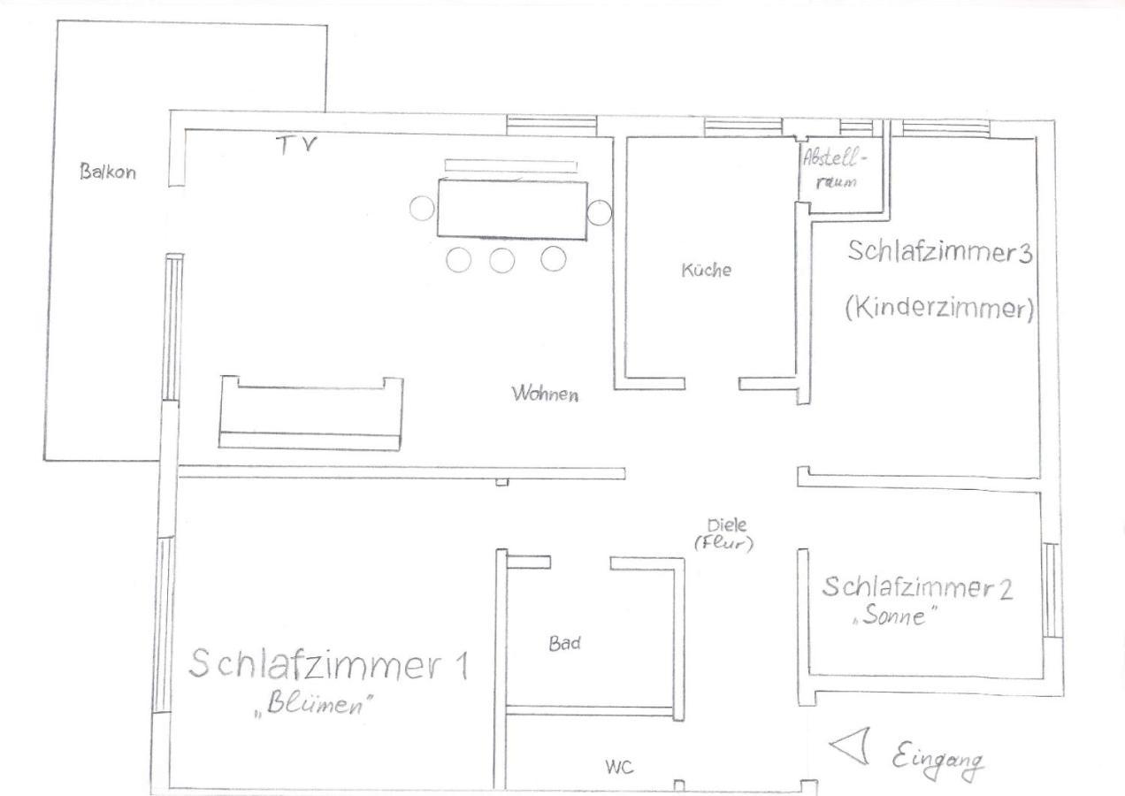 4-Zimmer Kinderfreundliche Ferienwohnung 프리드리히스하펜 외부 사진